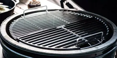 Big Green Egg Stainless steel half bbq rooster Large - afbeelding 2