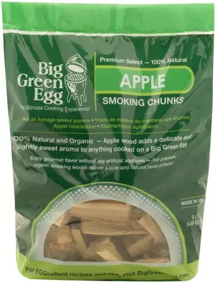 Big green egg wood chunks apple - afbeelding 1