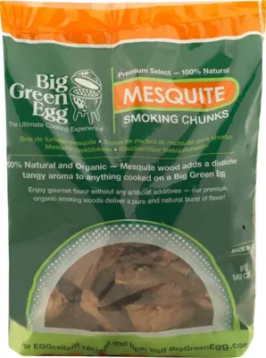 Big Green Egg Wood chunks mesquite - afbeelding 1