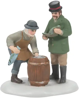 Billingsgate's Finest Fish - Dickens Village
