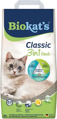 Biocats Classic fresh kattenbakvulling 18L