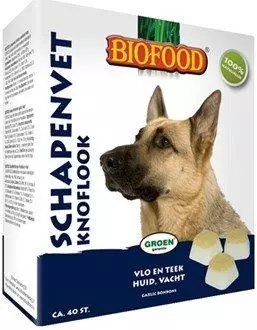 biofood schapenvet maxi knoflook&alliine 40 st