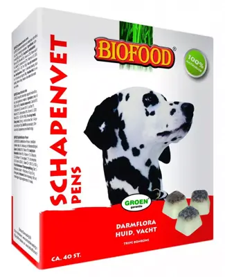 Biofood schapenvet maxi pens 40st