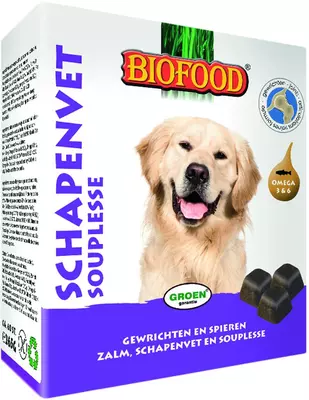 biofood schapenvet maxi souplesse 40 st