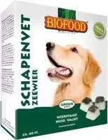 Biofood schapenvet maxi zeewier 40st kopen?