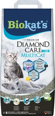 Biokat's Diamond Care Multicat Fresh 8L