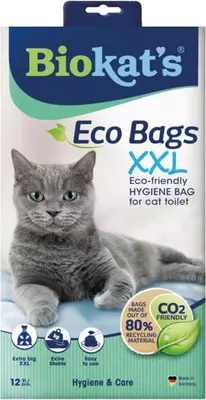 Biokat's Eco Bags XXL, 12 stuks