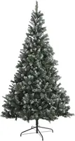 Black Box Pinyon kunstkerstboom met sneeuw en dennenappels h185x107cm blauwgroen kopen?