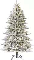 Black Box Snowdon frosted grote kunstkerstboom met verlichting en sneeuw h230x135cm groen kopen?