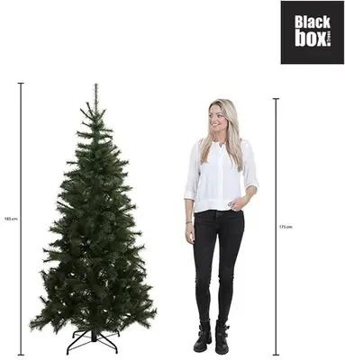 Black Box Trees Brampton slim kunstkerstboom groen 185cm - afbeelding 4
