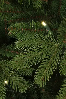Black Box Trees Brampton slim verlichte kunstkerstboom groen 240cm - 300 lampjes - afbeelding 3