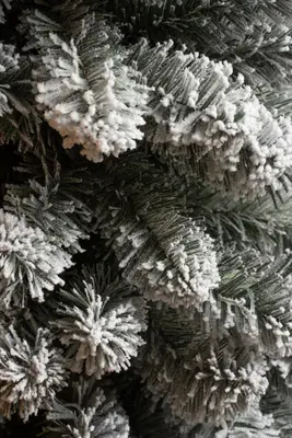 Black Box Trees Charlton Pilar kunstkerstboom besneeuwd groen 230cm - afbeelding 2