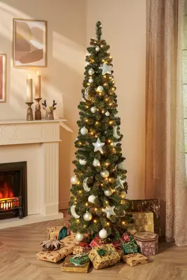 Black Box Trees Charlton Pilar kunstkerstboom groen 155cm - afbeelding 2