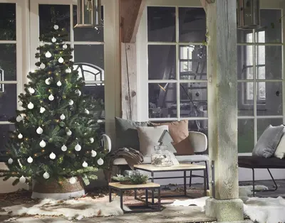 Black Box Trees Charlton verlichte kunstkerstboom groen 185cm - 280 lampjes - afbeelding 2