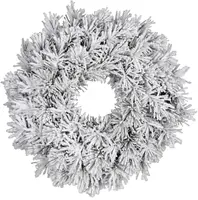 Black Box Trees Dinsmore kerstkrans besneeuwd groen Ø 60cm - afbeelding 2
