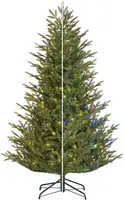 Black Box Trees frasier - kunstkerstboom met verlichting 124x185 cm groen - afbeelding 1