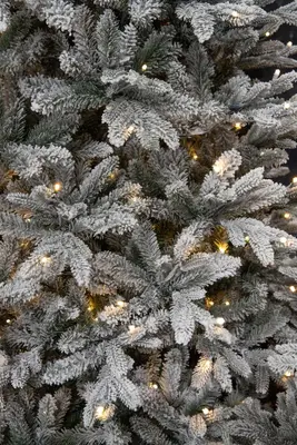 Black Box Trees frasier - kunstkerstboom met verlichting 124x185 cm groen, wit - afbeelding 3