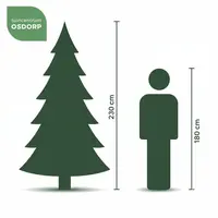 Black Box Trees frasier self shaping kunstkerstboom met verlichting 147x230 cm groen - afbeelding 4
