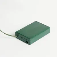 Black Box Trees Gerlos - kunstkerstboom met verlichting 36x75cm wit, groen - afbeelding 5