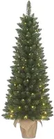 Black Box Trees Gerlos - kunstkerstboom met verlichting 36x75cm groen - afbeelding 1