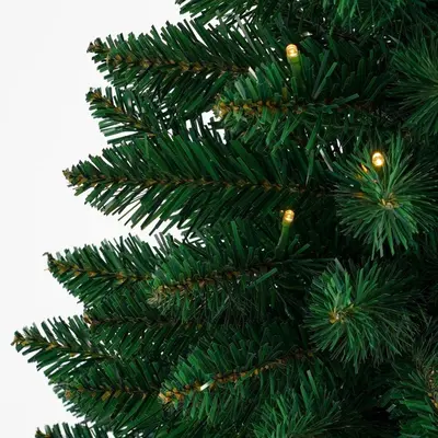 Black Box Trees Gerlos - kunstkerstboom met verlichting 51x120cm groen - afbeelding 3