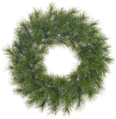 Black Box Trees Glendon kerstkrans groen Ø 45cm - afbeelding 2