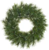 Black Box Trees Glendon kerstkrans groen Ø 45cm - afbeelding 1