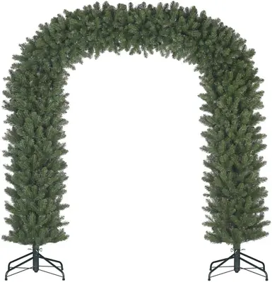 Black Box Trees grote kunstkerstboom boog groen 240cm - afbeelding 1