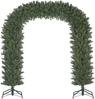 Black Box Trees grote kunstkerstboom boog groen 240cm - afbeelding 1