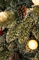 Black Box Trees Kaprun kunstkerstboom met jute 60cm - afbeelding 6