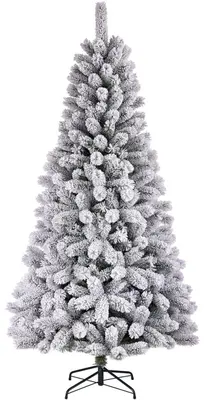 Black Box Trees Medford kunstkerstboom besneeuwd groen 185cm - afbeelding 1