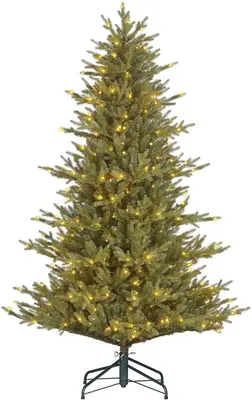 Black Box Trees Meran verlichte kunstkerstboom groen 185cm - 264 lampjes - afbeelding 4