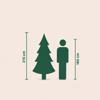 Black Box Trees Nagoya kunstkerstboom 210 cm - afbeelding 7