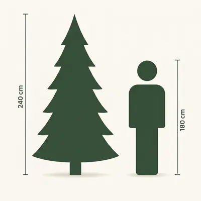 Black Box Trees Nagoya kunstkerstboom 240 cm - afbeelding 7