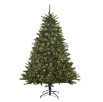 Black Box Trees Toronto Deluxe verlichte kerstboom groen 155cm - 180 lampjes - afbeelding 1