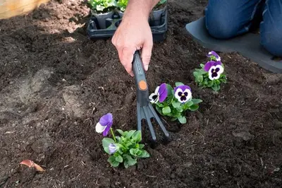 BLACK+DECKER Tuingereedschap Set – 4-delig – Inclusief snoeischaar, schep, tuinklauw en kniemat – Zwart/Oranje - afbeelding 7