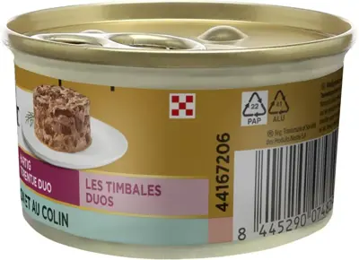 Blik hartig torentje zalm 85g - afbeelding 3