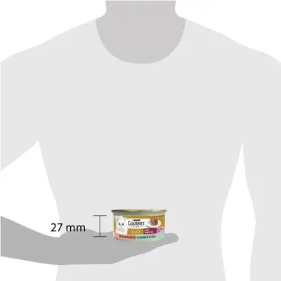 Blik hartig torentje zalm 85g - afbeelding 2