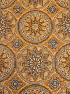 Blommie's Lifestyle buitenkleed rechthoek 120x180cm terra, lichtblauw