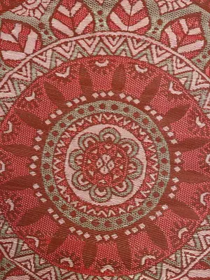 Blommie's Lifestyle buitenkleed rond 180cm roze, goud