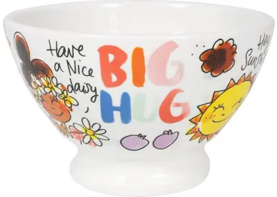 Blond Amsterdam Blond hug: bowl on foot 13 cm big hug - afbeelding 1