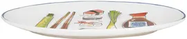 Blond Amsterdam bord aardewerk blond sushi 27x19.4x2.1cm multi  - afbeelding 2