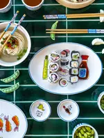 Blond Amsterdam bord aardewerk blond sushi 27x19.4x2.1cm multi  - afbeelding 3