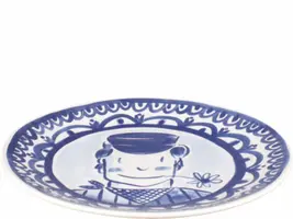 Blond Amsterdam bord aardewerk delfts blond 26x3cm multi  - afbeelding 2