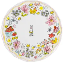 Blond Amsterdam bord aardewerk happy easter 31x2cm multi  - afbeelding 1