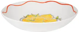 Blond Amsterdam bord aardewerk pasta citroen 23x4.3cm multi  - afbeelding 2