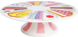 Blond Amsterdam cakeschaal aardewerk favorite cakes 33x9cm multi  - afbeelding 1