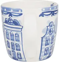 Blond Amsterdam cappuccinobeker aardewerk Delfts Blond 0,5l multi - afbeelding 4