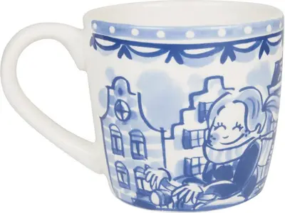 Blond Amsterdam cappuccinobeker aardewerk Delfts Blond 0,5l multi - afbeelding 3