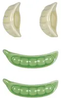 Blond Amsterdam chopstickhouder set van 4 blond sushi gyoza/edamame  - afbeelding 1
